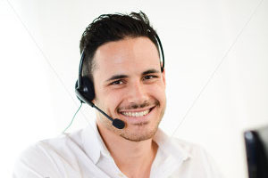 stock-photo-male translator on the phone-208737877